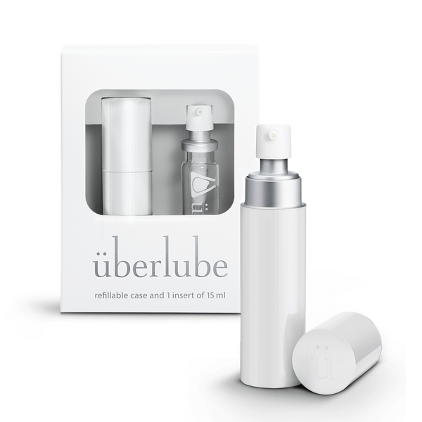 Uberlube: Good To Go Traveller 15ml w/Case White