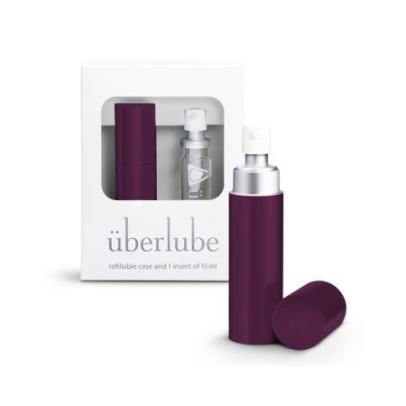 Uberlube: Good To Go Traveller 15ml w/Case Eggplant