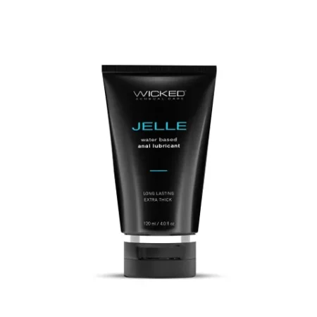 Wicked: Aqua Jelle Anal Waterbased Lube 120ml