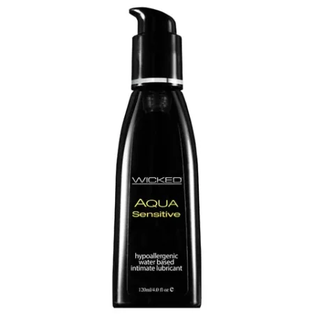 Wicked: Aqua Sensitive Hypoallergenic Water Based Lube 120ml