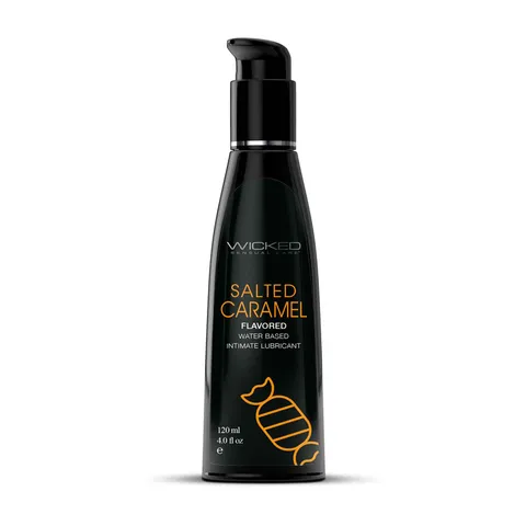 Wicked: Aqua Salted Caramel Flavoured Lube 120ml