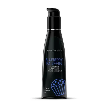 Wicked: Aqua Blueberry Muffin Flavoured Lube 120ml