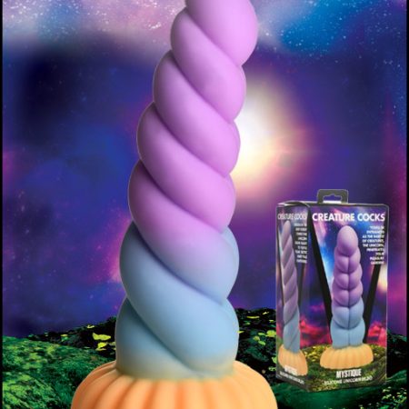 Creature Cocks: Mystique Silicone Unicorn Dildo