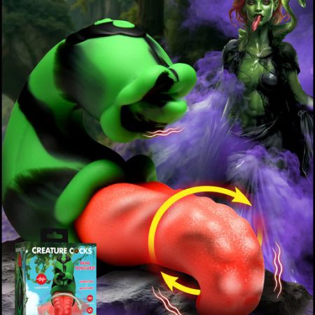 Creature Cocks: Tongue Lasher Silicone Vibrator