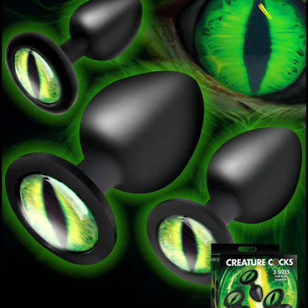 Creature Cocks: Creature Eyes Silicone Butt Plug Set