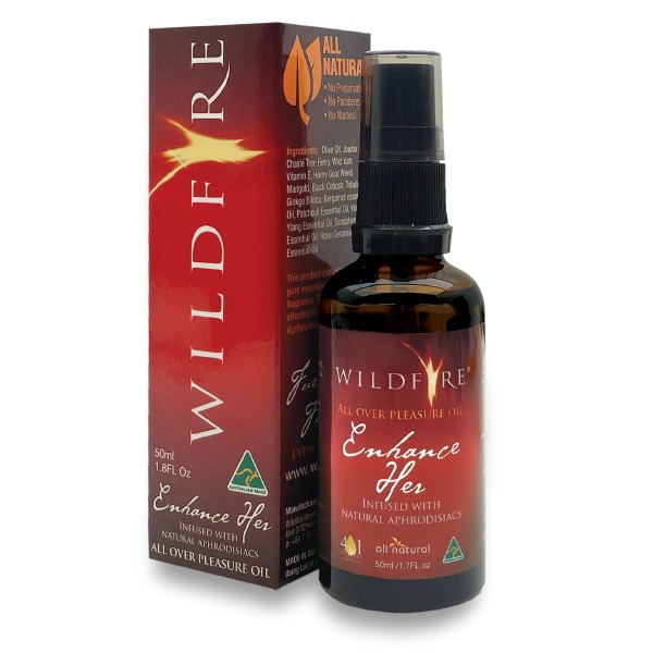 Wildfire: Enhance Her All Natural Pleasure Oil 50mL