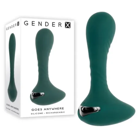 Gender X: Goes Anywhere Vibrator Green