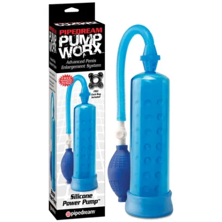 Pump Worx: Silicone Power Pump Blue
