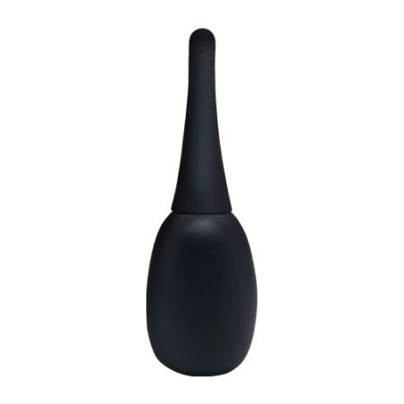 SXE Novelties: Cleanse Silicone Anti-BackFlow Douche Black 150ml