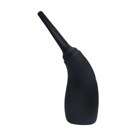 SXE Novelties: Cleanse Silicone Anti-BackFlow Douche Black 190ml