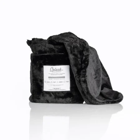 Splash Blanket: Furlush Splash Blanket Small (Black)