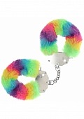 OUCH! Heavy-Duty Fluffy Cuffs - Multicolour 1