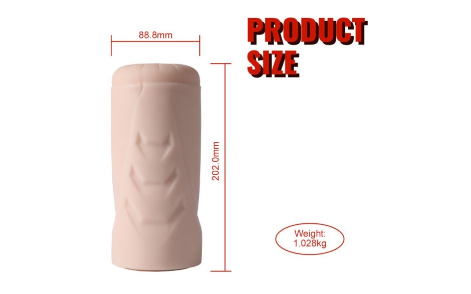 XISE: Suctroker Dual Density Vibrating Sucking Vaginal Masturbator V1 - Image 3