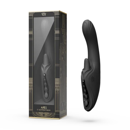 Zalo - Ares G-Spot Rabbit Vibrator (Black)