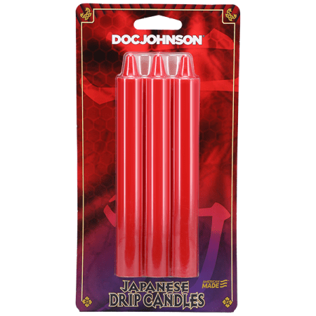 Doc Johnson: Japanese Drip Candles Red