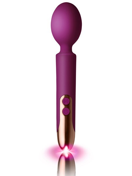 Rocks Off: Oriel Rechargeable Wand Fuchsia - Image 2