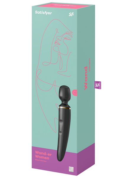 Satisfyer: Wand-er Women Black