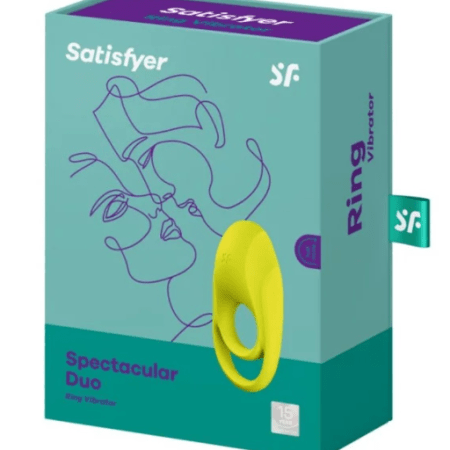 Satisfyer: Spectacular Duo Cock Ring Light Green