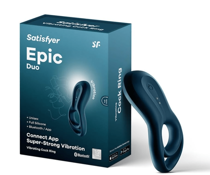 Satisfyer: Epic Duo Ring Navy