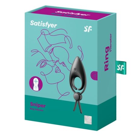 Satisfyer: Sniper Lasso Ring Black