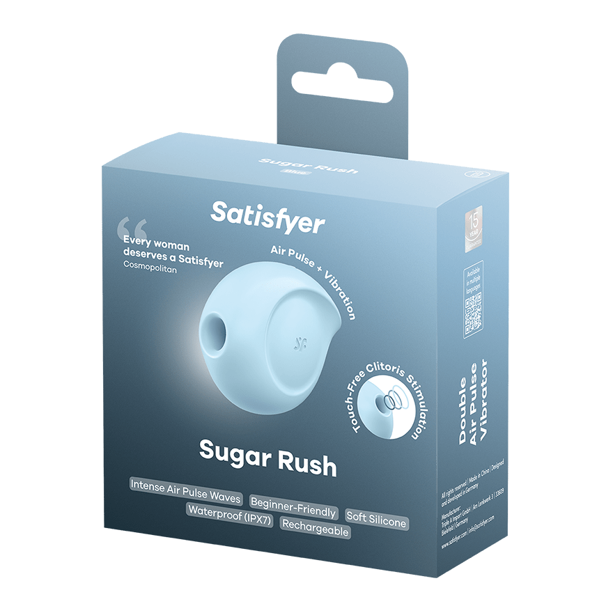 Satisfyer: Sugar Rush Air Pulse Stimulator - Blue