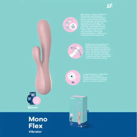 Satisfyer: Mono Flex Rabbit Mauve