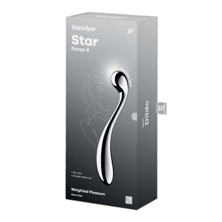 Satisfyer: Star Force  4 Chrome Steel Wand 26cm Dildo