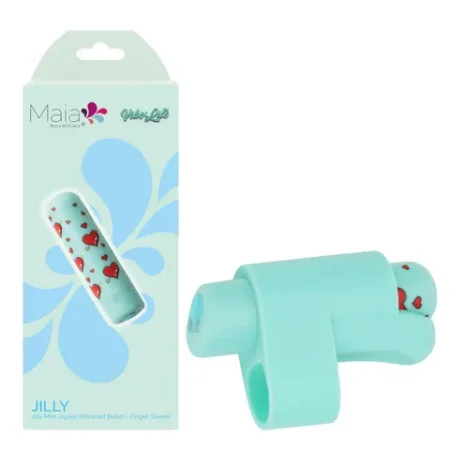 Maia: Jilly Powerful Finger Vibrator Teal