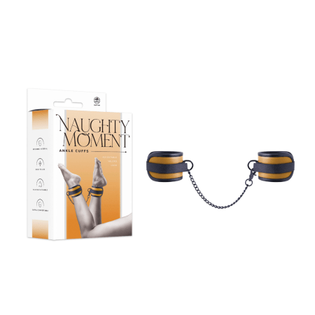 Excellent Power: Naughty Moment Anklecuffs Yellow