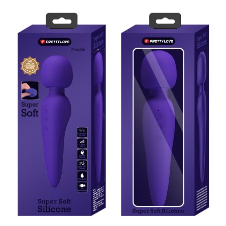 Pretty Love: Meredith Silicone Wand Purple