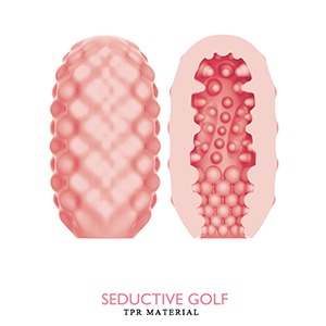Pretty Love: Cupid-X Masturbator Egg Seductive Golf Pink