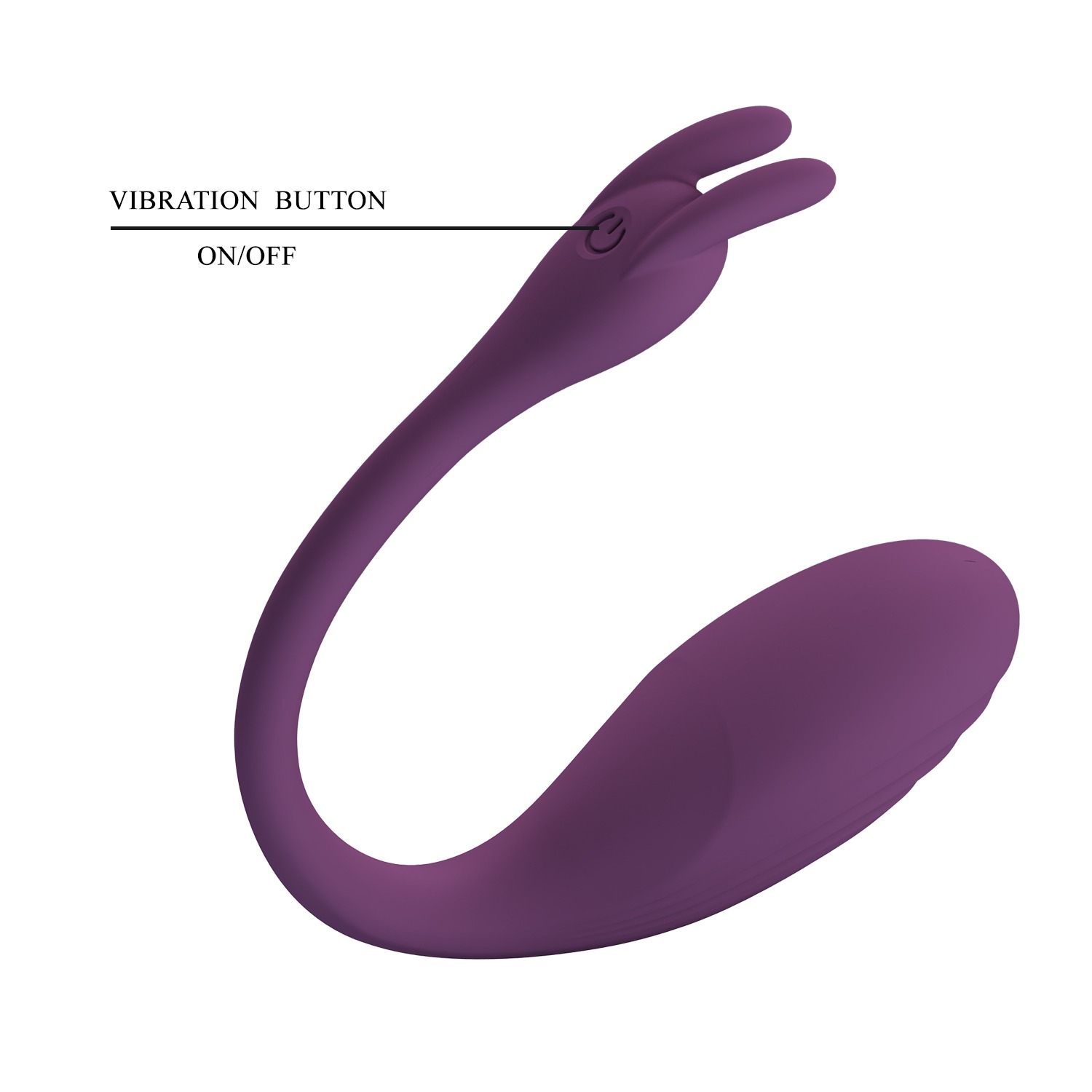 Pretty Love: Catalina Wearable Vibrator Purple - Image 3