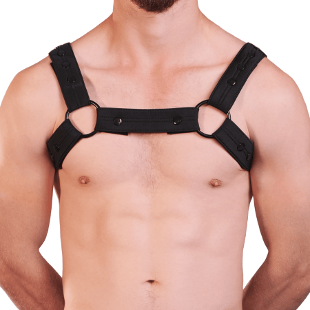 Love In Leather: Men's Neoprene Bulldog Brace