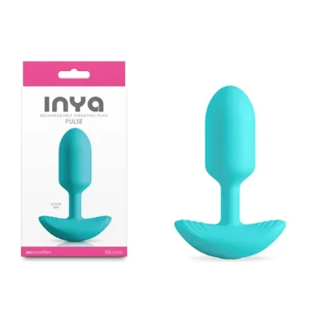 Inya: Pulse Vibrating Anal Plug Teal