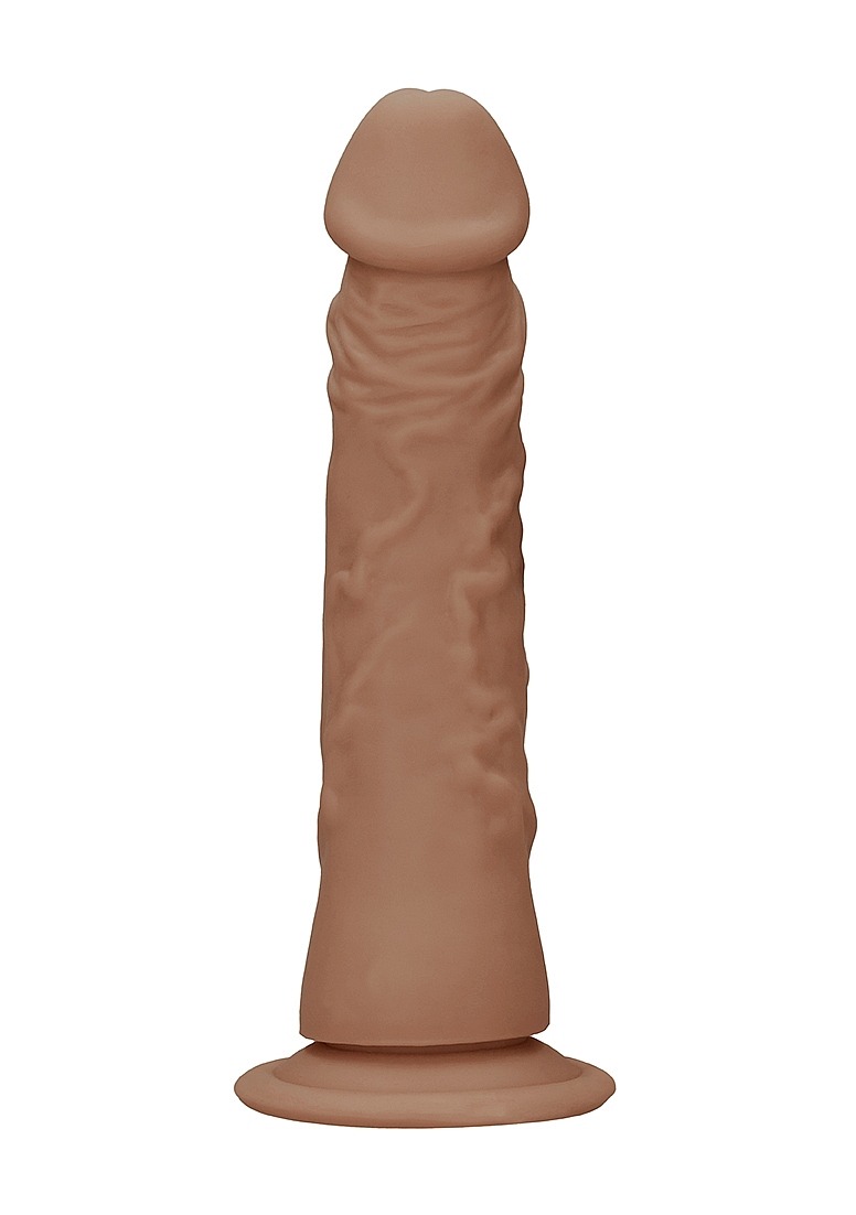 RealRock: Realistic Dildo without Balls 10" Tan - Image 2