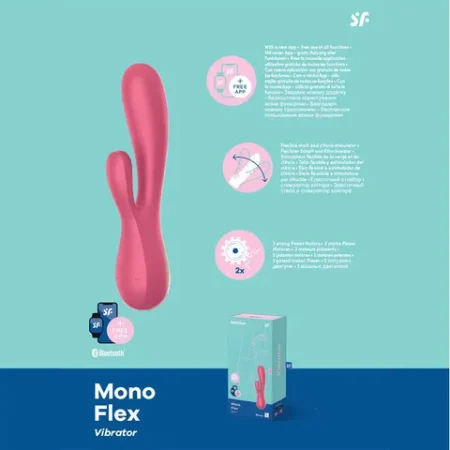 Satisfyer: Mono Flex Rabbit Red