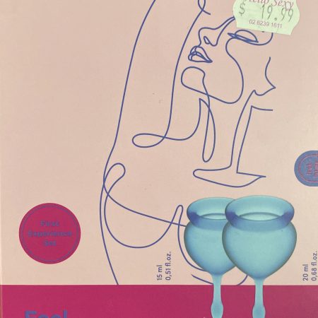 Satisfyer Menstrual Cups - Feel Good (Blue)