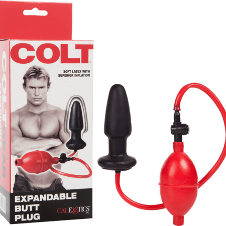 Colt: Expandable Butt Plug Black