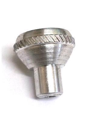 Agung: Small Aluminium Pop In Cone Piece