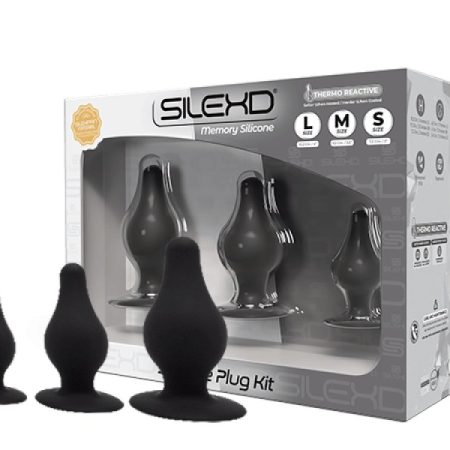 Silexd: Model 2 Anal Kit Set of 3 Plugs