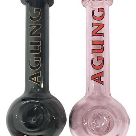 Agung: Huge Spoon Glass Pipe 17.5cm