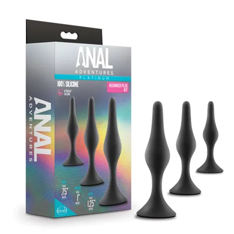 Anal Adventures: Platinum Beginner Plug Kit