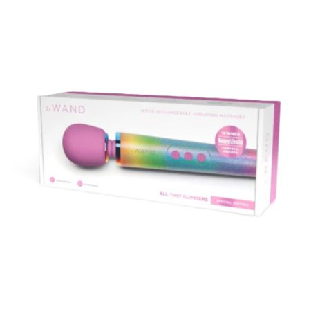 Le Wand: Petite All That Glimmers Rainbow Ombre Rechargeable Wand