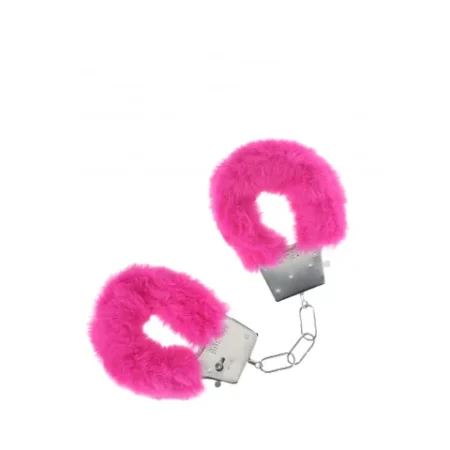 OUCH! Classic Fluffy Cuffs Pink