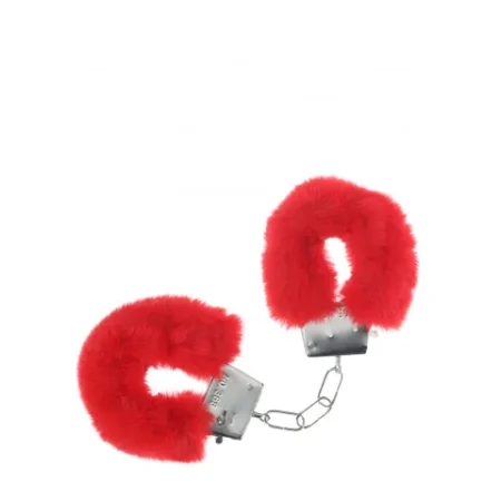 OUCH! Classic Fluffy Cuffs Red