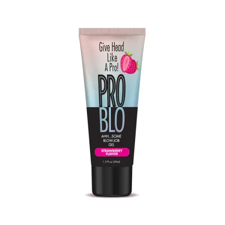 Little Genie: ProBlo Warming Oral Pleasure Gel Strawberry 44ml