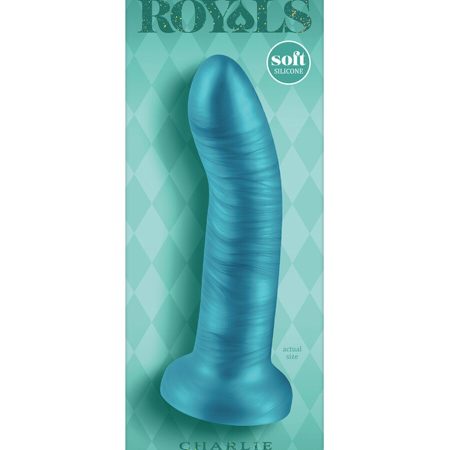 Royals: Charlie Metallic Teal 6"