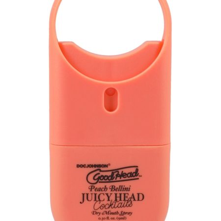 GoodHead: Juicy Head Cocktails Dry Mouth Spray To Go Peach Bellini