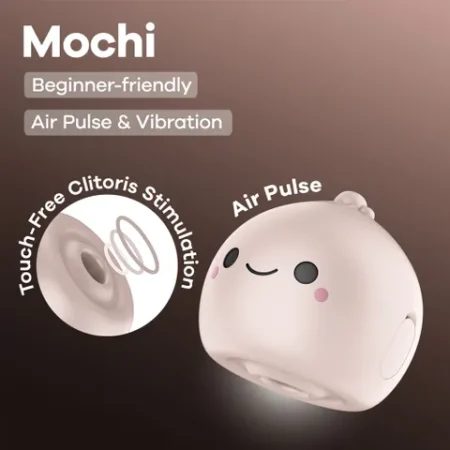 Satisfyer: Mochi Double Air Pulse Vibrator Beige