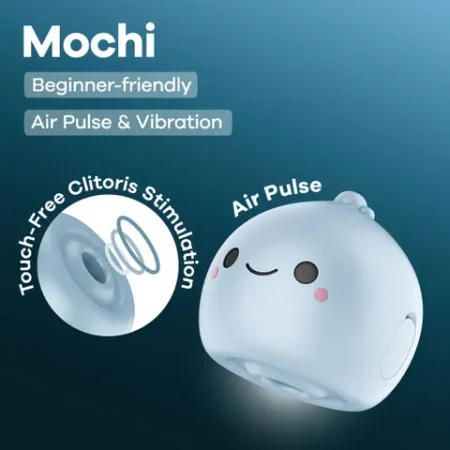 Satisfyer: Mochi Double Air Pulse Vibrator Blue